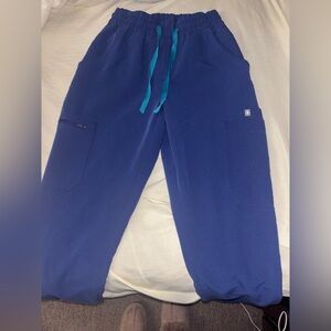 FIGS high waisted salida straight leg pant